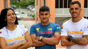 Dos atletas y un entrenador harán parte de la selección Colombia para la Copa Mundo de Parkour