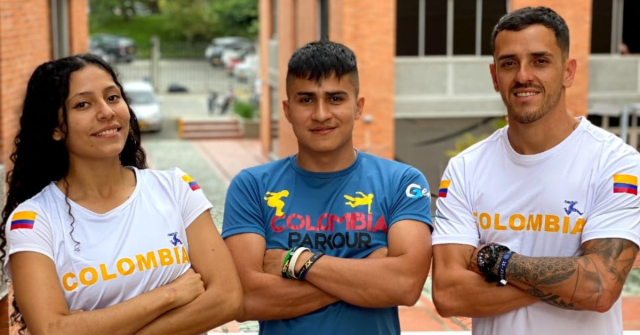 Dos atletas y un entrenador harán parte de la selección Colombia para la Copa Mundo de Parkour