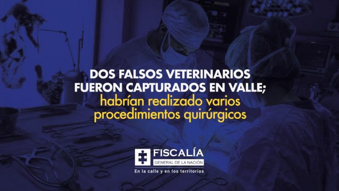 Dos falsos veterinarios fueron capturados en Valle; habrían realizado varios procedimientos quirúrgicos