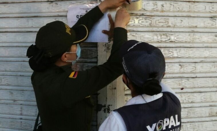 Durante operativos de control este fin de semana, fueron sellados ocho establecimientos en Yopal