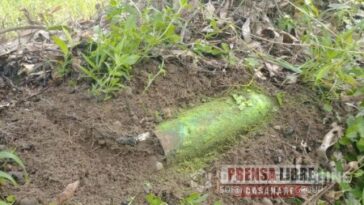 ELN había instalado explosivos en vía rural de Arauca para atentar contra el Ejército el pasado 20 de julio