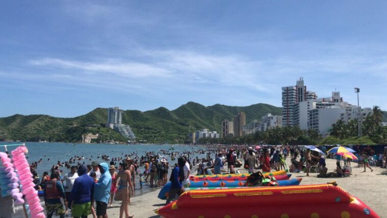 El Rodadero, el balneario preferido por los turistas en estas vacaciones