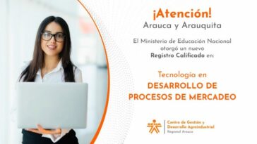 El SENA Regional Arauca recibe Registro Calificado para el Tecnólogo en Desarrollo de Procesos de Mercadeo