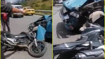 Trágico accidente en Nariño: Yobani iba en moto y murió tras chocar contra vehículo