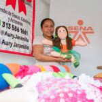 Emprendedores del SENA víctimas del conflicto armado ofrecen sus productos en Montería