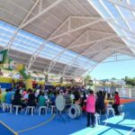 En Aguadas estrenan un nuevo polideportivo ubicado en el barrio Víctor Renán Barco