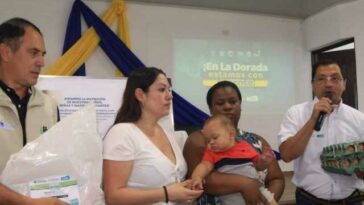 En Caldas se inició el programa para apoyar a madres gestantes y niños con malnutrición