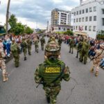 En Manizales también se celebró con el Desfile del 20 de julio