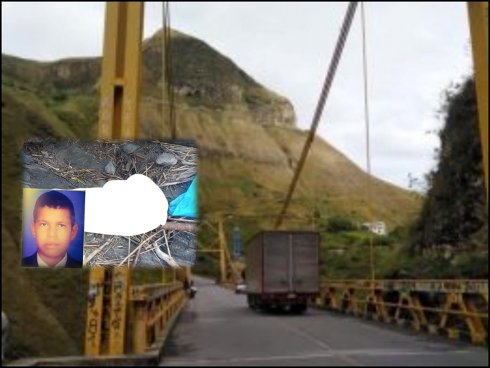 En Policarpa hallaron un cuerpo sin vida e investigan si sería de Marlon, el joven que cayó desde el puente de Juanambú