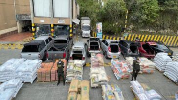 En Rumichaca pararon a la ‘Caravana de Los Arroceros’ y les quitaron $74 millones en mercancía