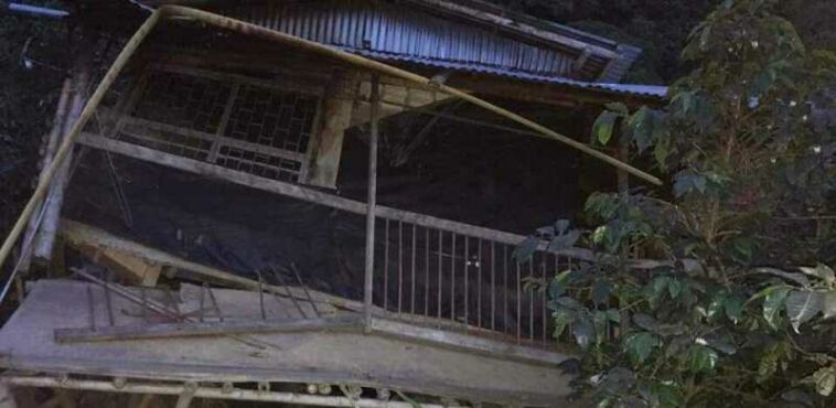 En la vereda Aventino (Manizales) una vivienda colapsó