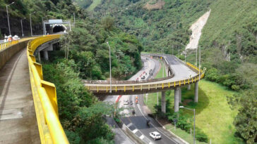 Entregan nuevo tramo de la vía Bogotá-Villavicencio, una de las obras más complejas de Colombia