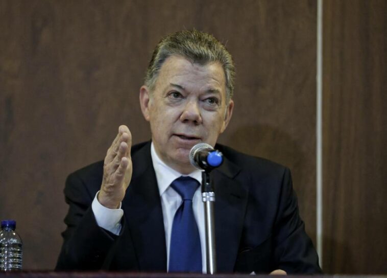 Expresidente Juan Manuel Santos dice que apoya a Petro en la implementación de la paz