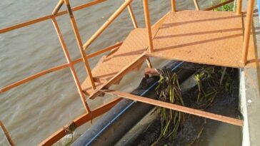Fuerte caudal y sedimentación del río Magdalena obliga a paralizar acueducto de Malambo