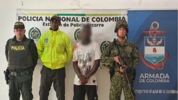 Fuerza pública captura dos presuntos integrantes del clan del golfo en el departamento del Chocó.