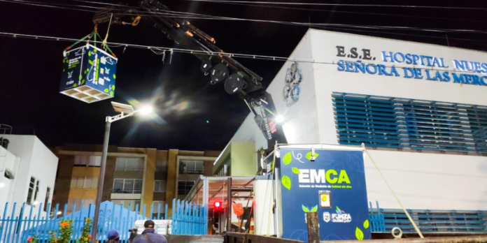 Funza instaló dos estaciones para medir la calidad del aire