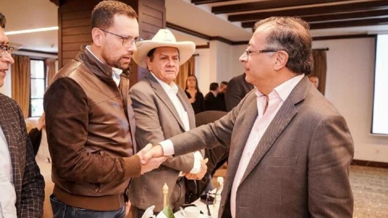 Gobernador de Caldas, se reunió con el presidente electo Gustavo Petro