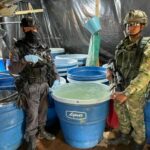 Golpe al ELN: destruyeron laboratorio con dos toneladas de droga en El Tambo, Nariño