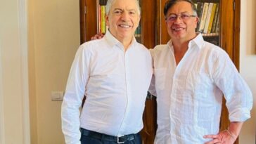 Gustavo Petro y César Gaviria, jefe del Partido Liberal, sostienen una reunión en Italia