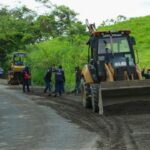 Inició la rehabilitación de la vía Tres Puertas – Santágueda