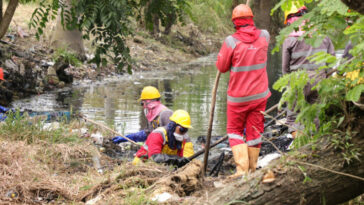 Intervienen canal de Mocarí: estaba tapado de basuras