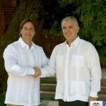 Iván Duque se reunió con el presidente de Uruguay, Luis Lacalle