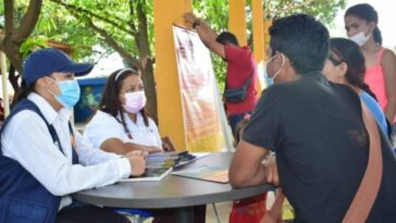 Más de 450 personas fueron atendidas en la jornada Salud al Barrio.
