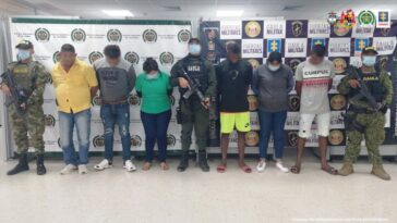 Judicializados seis presuntos integrantes del Clan del Golfo en Bolívar