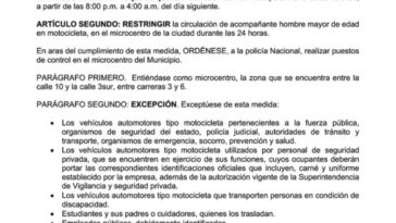 Más restricciones: prohíben parrillero en microcentro 8 13 julio, 2022