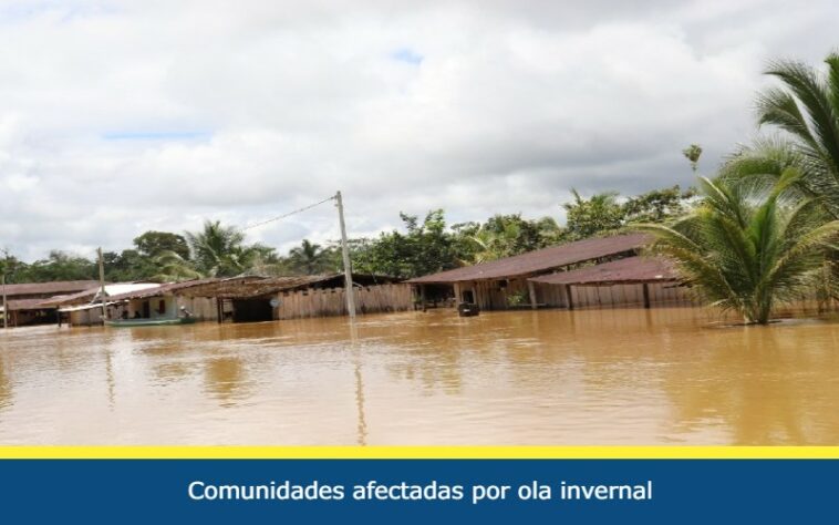 Medio Baudó, bajo los estragos de la naturaleza: Inundaciones, vendaval, conato de incendio, derrumbes en la vía, caída de árboles y postes de energía eléctrica.