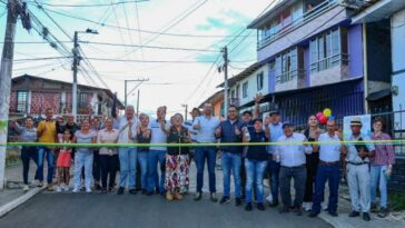 Mejoraron las condiciones de vida de 500 familias del barrio San Isidro de Anserma