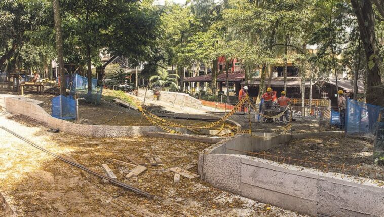 Preocupan atrasos en obras del parque Lleras en El Poblado