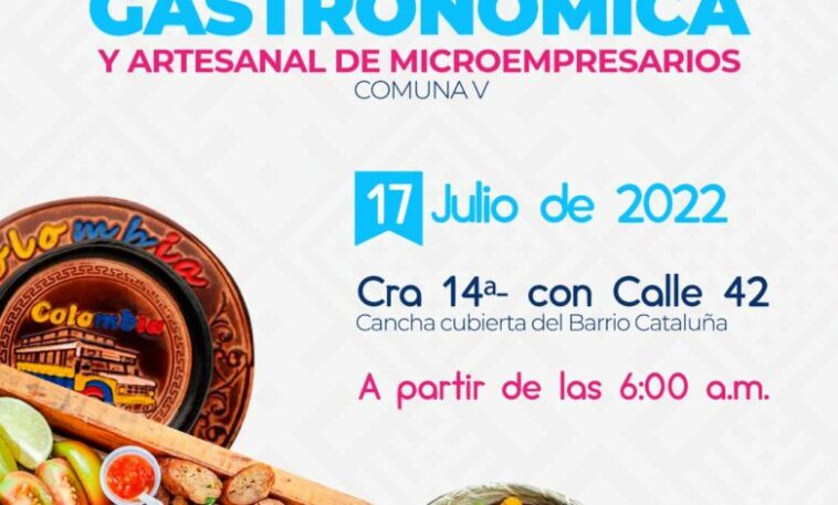 Primera Feria Gastronómica y Artesanal de la Comuna V