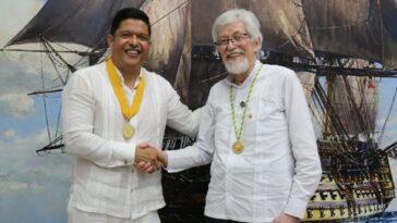 Rector Pablo Vera recibe distinción de la Academia Colombiana de Ciencias 