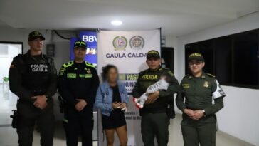 Recuperan a una bebé de dos meses que fue raptada en Villacarmenza