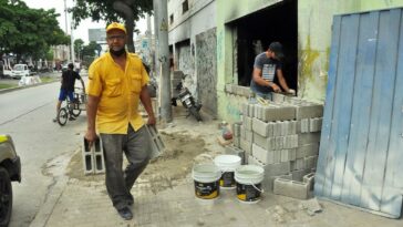 Recuperaron y sellaron ‘el hueco’ en el Centro Histórico