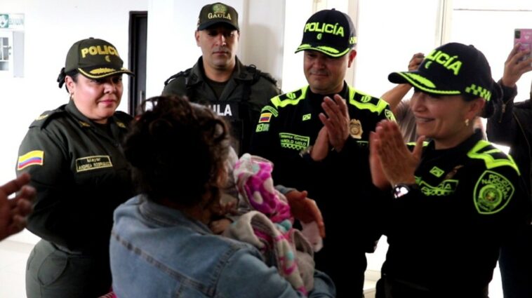 Rescatan a una bebé de dos meses que había sido raptada en Manizales