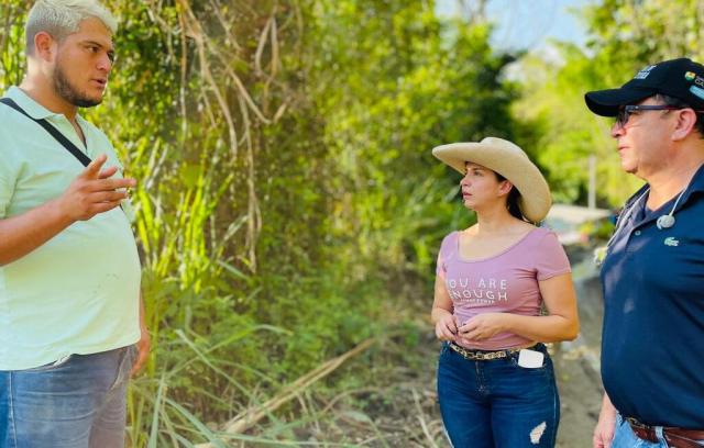 Revisaron puntos críticos en el Cholo y Aguacatal en Neira