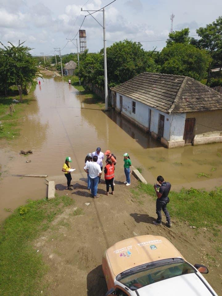 Río Magdalena tiene en  jaque más de mil hectáreas en Concordia