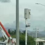 Se reactiva cámara de fotomulta en la autopista internacional