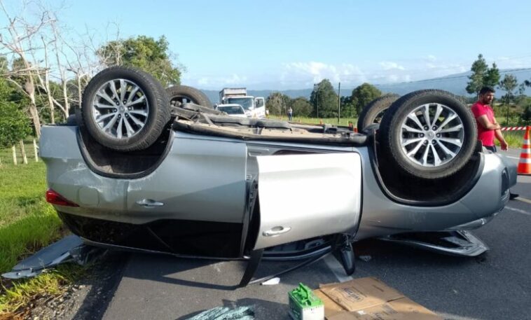 Seis heridos deja accidente de tránsito en Aguaclara