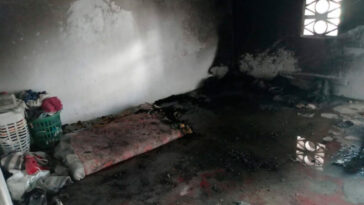 Servicio social: se les incendió su casa en el barrio Policarpa en Montería y piden una mano amiga