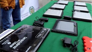 Son recuperadas ocho tablets de la escuela XII De Octubre
de Villamaría