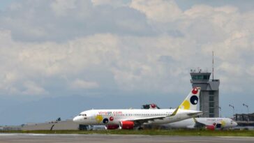 Suspenden operación de aeropuerto de Pereira por caída de ceniza