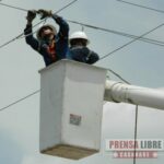 Suspensiones programadas de redes de energía eléctrica del 6 al 9 de julio