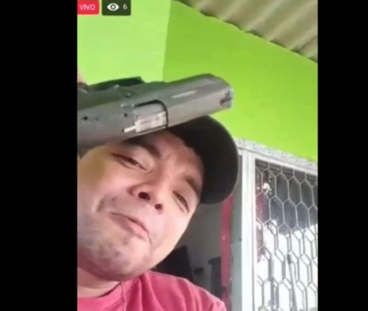 Temido criminal fue capturado tras presumir su arma en transmisión en vivo