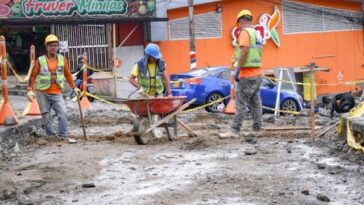 «Terminaron los trabajos de pavimentación de la comuna cuatro de Manizales» Alcaldía