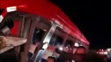 Vía Bogotá – Cartagena: accidente de bus deja 4 muertos y 25 heridos