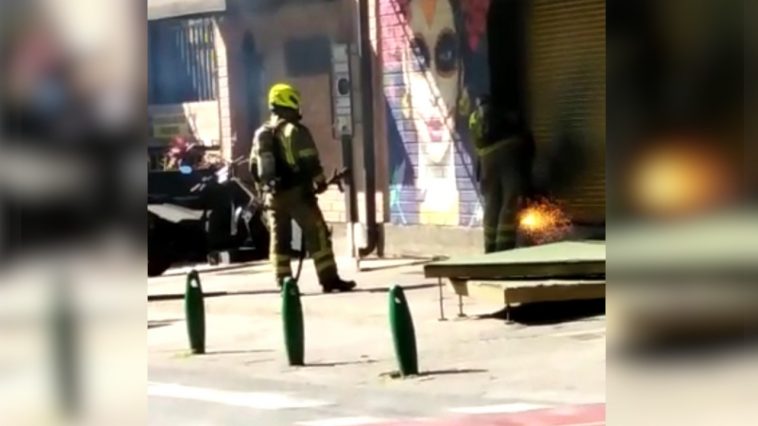 [Video] Se incendió un bar en el barrio El Naranjal de Medellín
