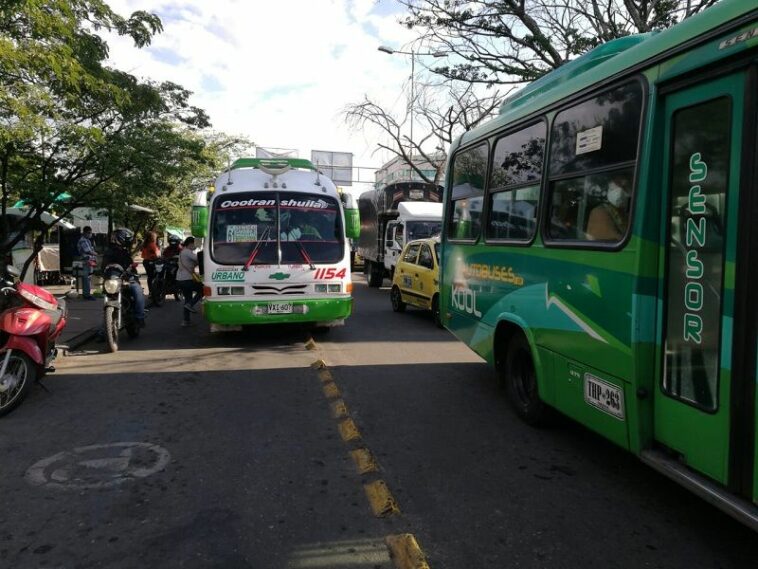 ¿Cómo funcionó el transporte público en Neiva durante las festividades?￼